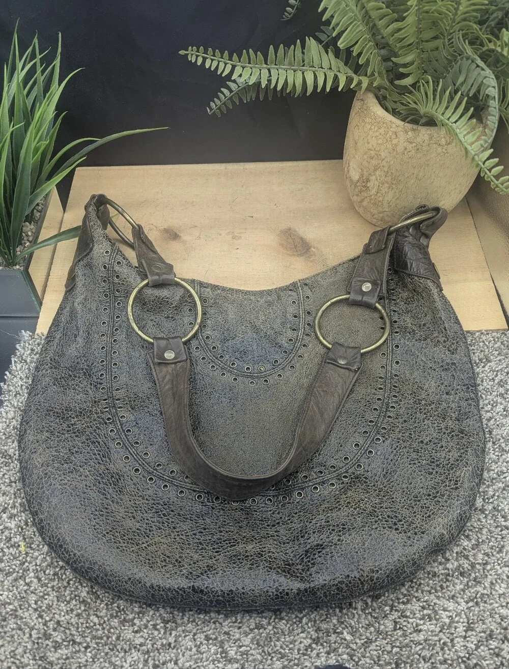 Begeren Distressed Lambskin Hobo Bag ****Price Firm****.   Read*****************
